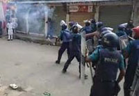a new wave of unrest has erupts in bangladesh friday